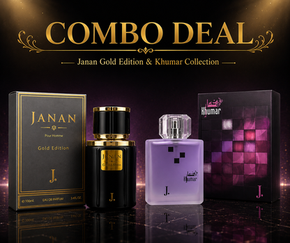 Khumar + Janan Gold Edition By J. ( Buy 1 Get 1 Free)